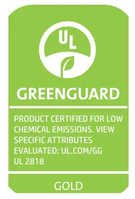 GREENGUARD-Zertifizierung von HP PVC-free Wall Paper